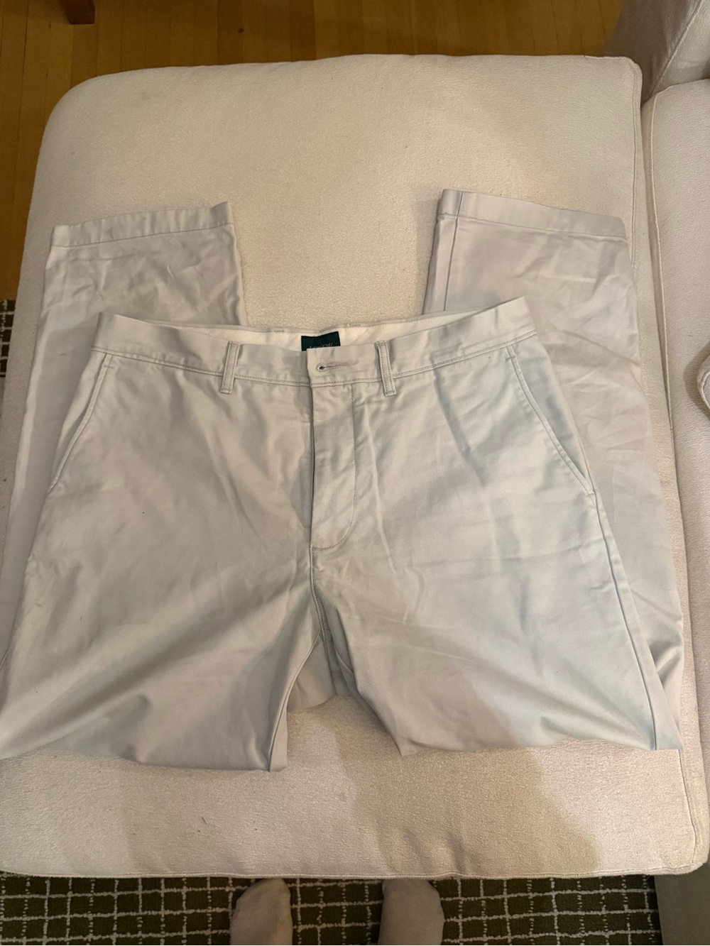 Men's J Crew Light Cream Casual Chino Pants
